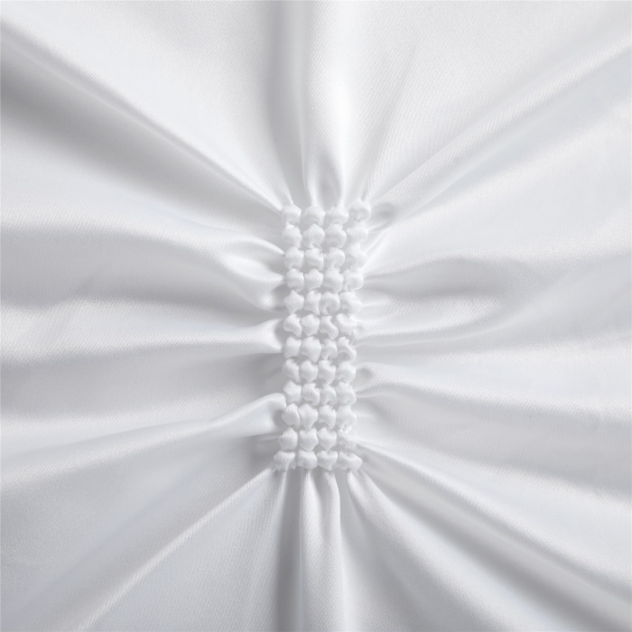 Elastic Embroidery Duvet Cover Bedroom Bedding Sets 3 Pieces